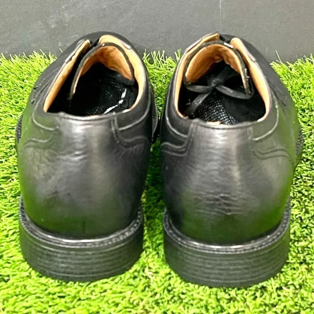 Johnston & Murphy Pattinson XC4 Waterproof Black Plain Toe Oxfords. Size 10.5M